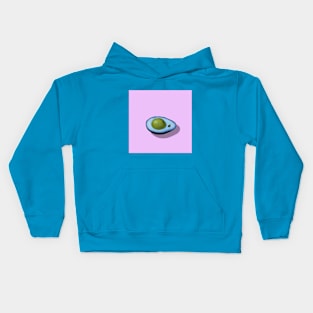 avocado surrealism Kids Hoodie